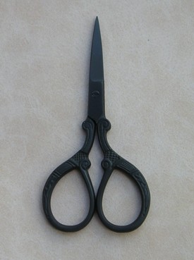 Spanish Matt Black Scissors